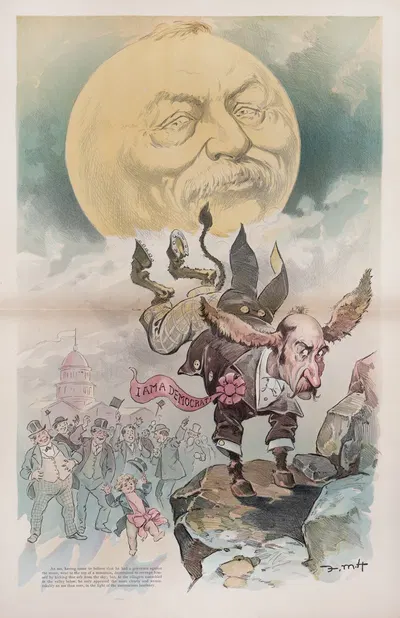 An old fable with new application by Frank Marion Hutchins, 1894 — digital art print download