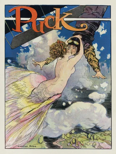 Saved! by Gordon Ross, 1910 — digital art print download