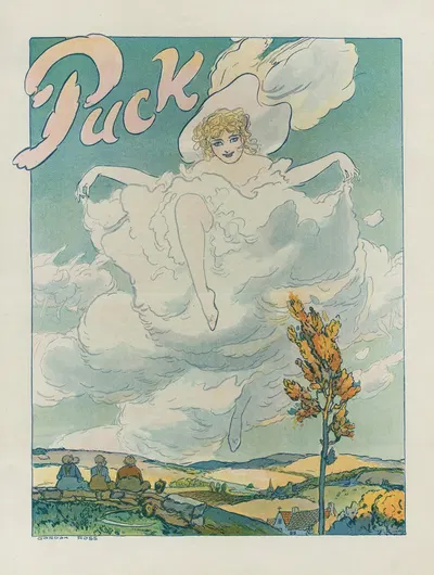 The cloud ballet by Gordon Ross, 1911 — digital art print download