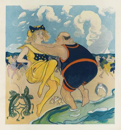 The grizzly bare by Gordon Ross, 1912 — digital art print download