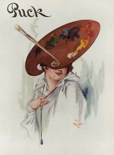 Свежая краска by Генри Майер, 1914 — digital art print download