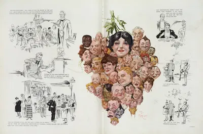Уборка из виноградника Пака by Генри Майер, 1914 — digital art print download