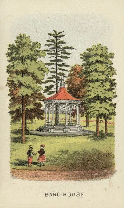 Дом для музыкантов by Джон С. Синклер, 1870 — digital art print download