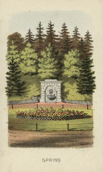 Весна by Джон С. Синклер, 1870 — digital art print download