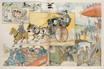 Заглянуть в будущее государственной собственности by Луи Глакенс, 1906 — digital art print download