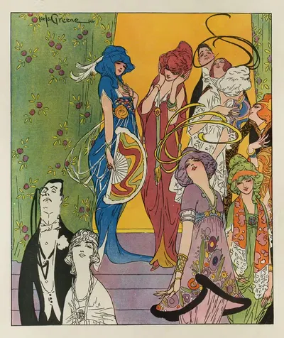 Просто чтобы быть заметным by Нельсон Грин, 1914 — digital art print download