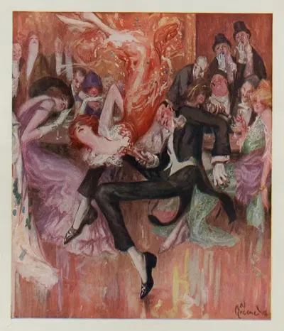 Ньюйоркитис by Нельсон Грин, 1914 — digital art print download
