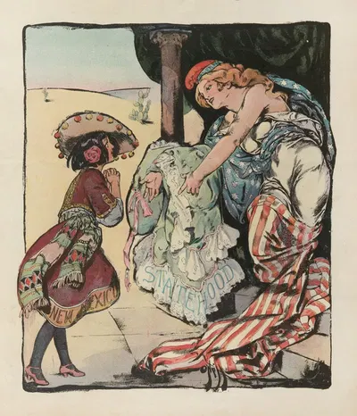 Следующий кандидат на государственность by Роза Сесил О'Нил, 1901 — digital art print download