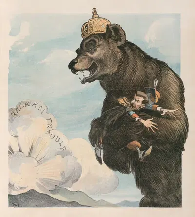 The alllies by Udo Keppler, 1903 — digital art print download