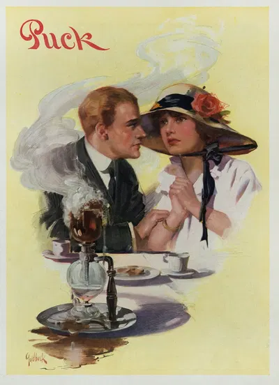 Boiling over by Walter Dean Goldbeck, 1914 — digital art print download