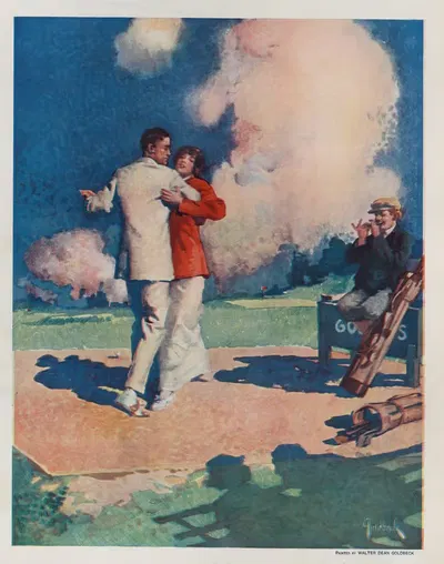 Танго чай by Уолтер Дин Голдбек, 1914 — digital art print download
