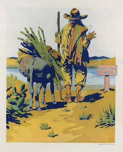 Коммерческий прогресс заблокирован by Уилл Кроуфорд, 1913 — digital art print download