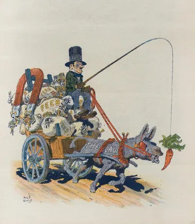Право на справедливое судебное разбирательство. by Уилл Кроуфорд, 1912 — digital art print download