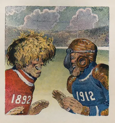 Ого, как ты смешно выглядишь! by Уилл Кроуфорд, 1912 — digital art print download