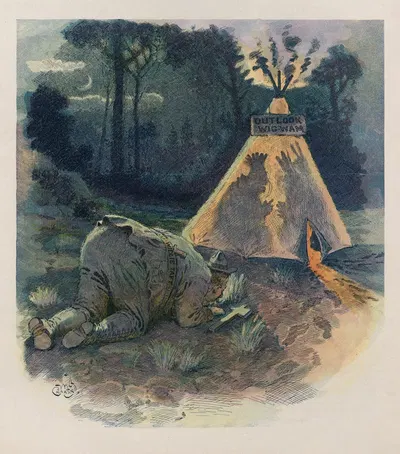 Мальчишка-скаут by Уилл Кроуфорд, 1912 — digital art print download