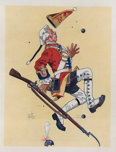 Что наши предки сделали с «особыми привилегиями by Уилл Кроуфорд, 1912 — digital art print download