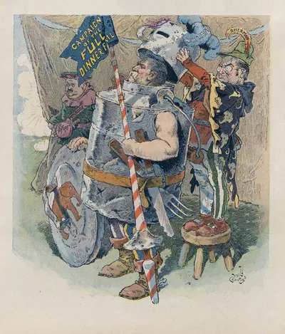Вильгельм Завоеватель, надевающий доспехи by Уилл Кроуфорд, 1912 — digital art print download