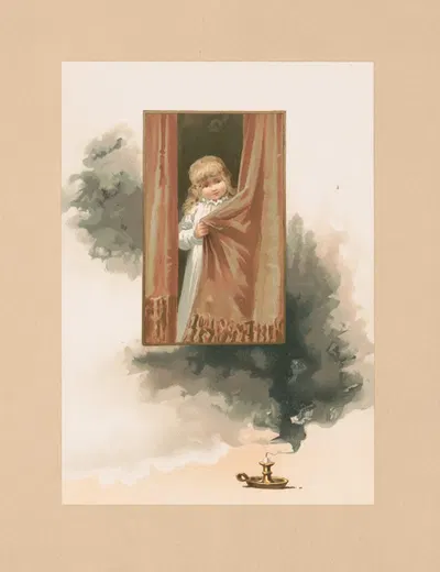 Сон младенца by Уильям Лэдд Тейлор, 1888 — digital art print download