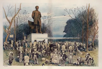 Обычные люди" – картина для карикатуристов by Арт Янг, 1910 — digital art print download