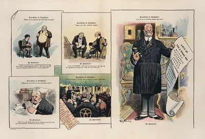 Проповедь на горе, примененная к коммерческой эпохе by Арт Янг, 1911 — digital art print download