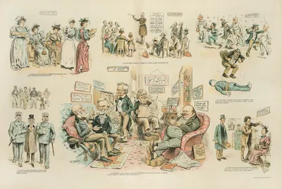 A hint from the world's fair – why not have a 'bureau of public comfort' in every large city by Frederick Burr Opper, 1893…