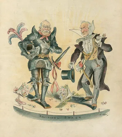 Called out again by Frederick Burr Opper, 1895 — digital art print download