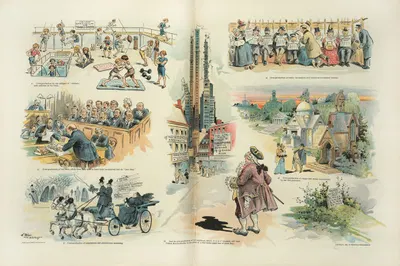 Over-production by Frederick Burr Opper, 1896 — digital art print download