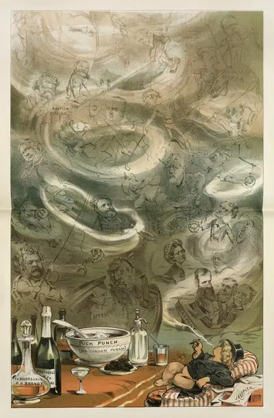 Летнее облако дыма by Джозеф Фердинанд Кепплер, 1882 — digital art print download