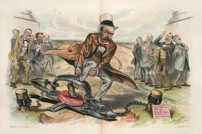 Пойманный в собственную ловушку by Луис Далримпл, 1894 — digital art print download
