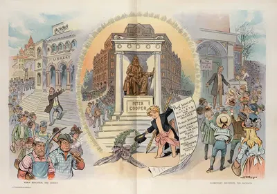 Peter Cooper's example, which our mulit-millionaire philanthropists might follow with good results by Samuel Ehrhart, 1902…