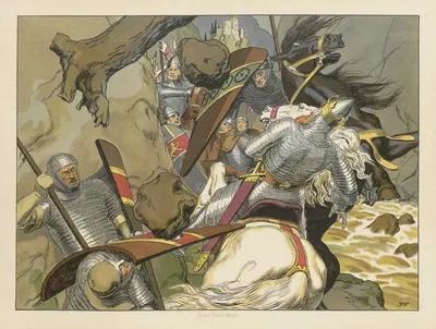 Кайзер Ротбарт Пл.04 by Франц Штасен, 1913 — digital art print download