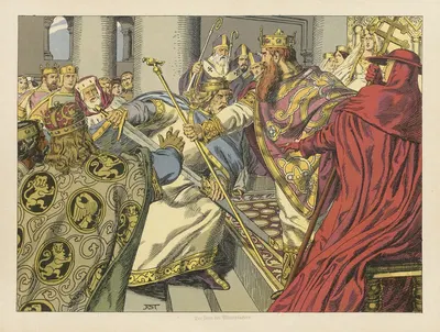 Император Ротбарт Пл.05 by Франц Штасен, 1913 — digital art print download