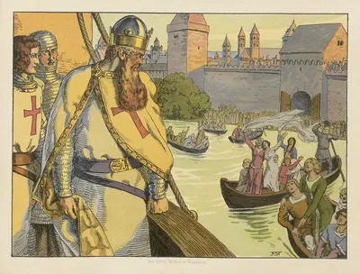 Император Ротбарт, пл. 09 by Франц Штасен, 1913 — digital art print download