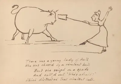 Book of nonsense Pl.36 by Эдвард Лир, 1850-1859 — digital art print download