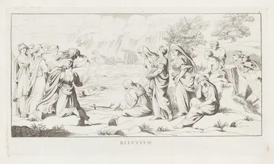 Diluvium by Джулио Романо, 1825 — digital art print download