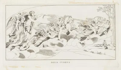 Solis Currus by Джулио Романо, 1825 — digital art print download