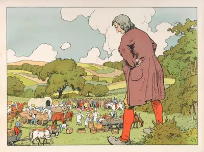 Путешествия Гулливера Пл.2 by Ганс Шрёдер, 1911 — digital art print download
