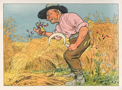 Путешествия Гулливера, пл. 5 by Ганс Шрёдер, 1911 — digital art print download