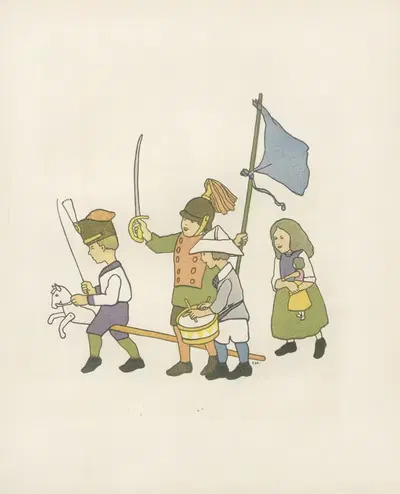 Рука, полная яблок Пл.12 by Теодор Херрманн, 1906 — digital art print download