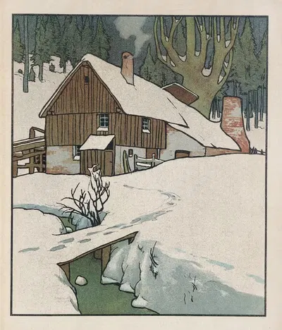 Из леса и пустоши Пл.01 by Вальтер Каспари, 1909 — digital art print download