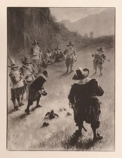 Рип Ван Уинкль Pl.05 by Фрэнк Тейер Меррилл, 1888 — digital art print download