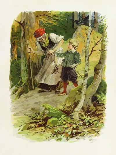 Новая книга сказок Людвига Бехштейна by Людвиг Бехштейн, 1906 — digital art print download