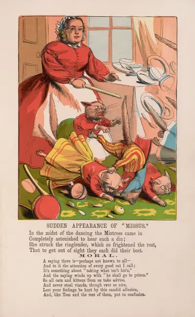 Внезапное появление 'Миссис' by Братья Маклафлин, 1871 — digital art print download
