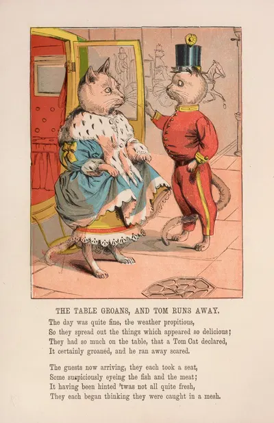 Стол скрипит, и Том убегает by Братья Маклафлин, 1871 — digital art print download