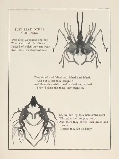 Gobolinks or shadow-pictures for young and old Pl.13 by Ruth McEnery Stuart, 1896 — digital art print download