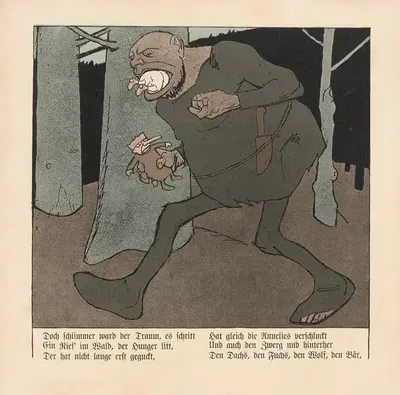 Прюцельтопф by Вильгельм Шульц, 1908 — digital art print download