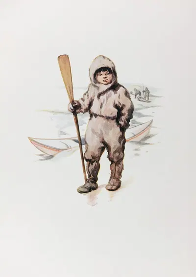 Лабрадор by А.Х. Коллинз, 1902 — digital art print download