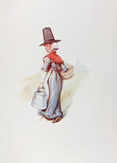 Welsh by A.H. Collins, 1902 — digital art print download