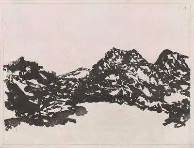 A new method of assisting the invention in drawing original compositions of landscape Pl.04 by Александр Козенс, 1785 —…