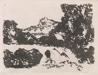 A new method of assisting the invention in drawing original compositions of landscape Pl.08 by Александр Козенс, 1785 —…